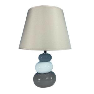 Versa Ceramic Tissue 22.5x32x8.5 Cm Table Lamp Transparant