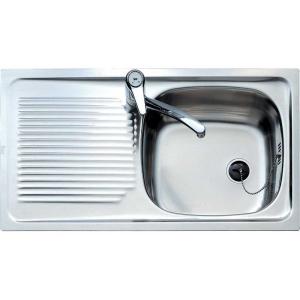 Teka E-50 1c 1e Rectangular Kitchen Sink Zilver