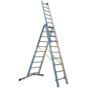 Plabell St 2003 Aluminum Ladder Zilver