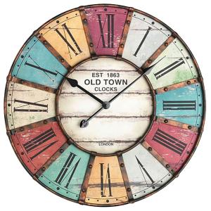 Tfa Dostmann 60.3021 Vintage Xxl Clock Veelkleurig