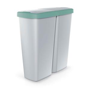 Keden Compacta Q 54x24x56 Cm Recycling Bin Transparant