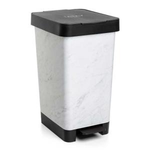Tatay Smart 25l Trash Can With Foot Pedal Zilver