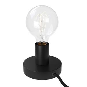 Creative Cables Posaluce Metal Table Lamp With Bulb Zwart