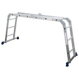 Mader 10086 4x3d Articulated Ladder Zilver