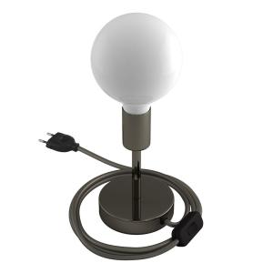 Creative Cables Alzaluce 10 Cm Table Lamp Zwart EU Plug