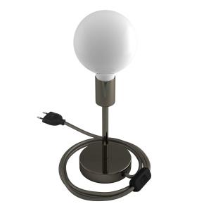 Creative Cables Alzaluce 15 Cm Table Lamp Zwart EU Plug