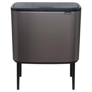 Brabantia Bo Touch 11 23l Trash Can Zilver