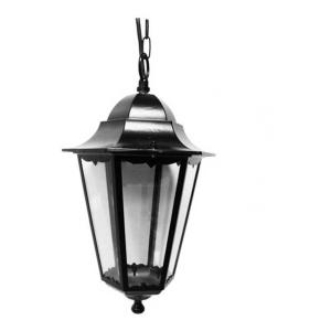 Edm Aluminium Lantern Ceiling 100w Zwart