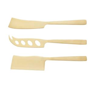 Artesa 3 Cheese Knife Set Goud