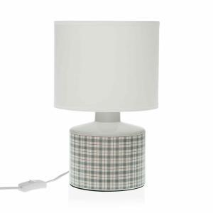 Versa Camy Squares Ceramic 22.5x35x22.5 Cm Table Lamp Trans…