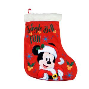 Safta Santa Sock 42 Cm Mickey Mouse Happy Smiles Veelkleurig