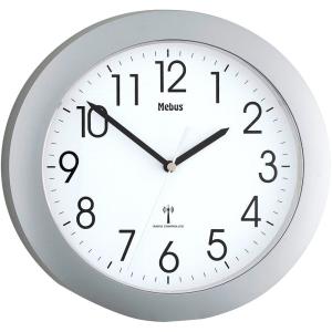 Mebus 52451 Wireless Clock Zilver