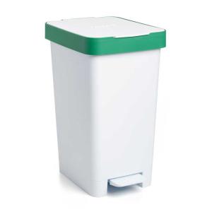 Tatay Smart 25l Trash Can With Foot Pedal Transparant