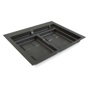 Emuca Recycle Base For Kitchen Drawer Containers Zilver