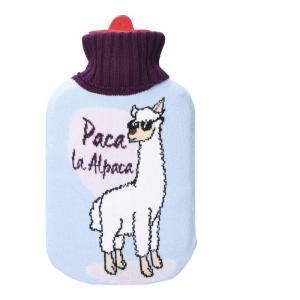 Edm Pop Star Alpaca Rechargeable Hot Water Bag 2l Blauw