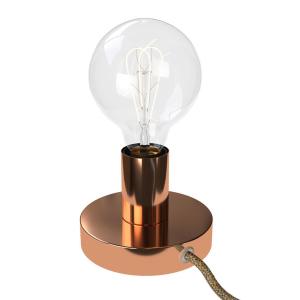 Creative Cables Posaluce Metal Table Lamp With Bulb Bruin