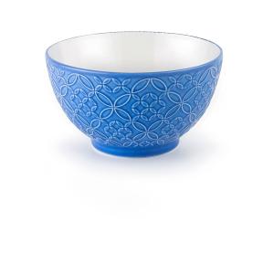 Ibili Ceramic Jardin Blue 0.55l Bowl Blauw