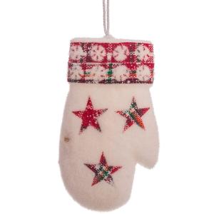 Juinsa Polyfoam Christmas Decoration Glove 16 Cm Veelkleurig