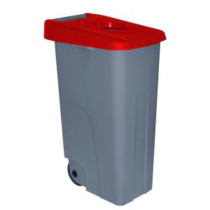 Denox 23240.254 85l Container With Wheels Transparant