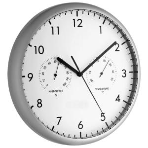 Tfa Dostmann 981072 Wall Clock Zilver