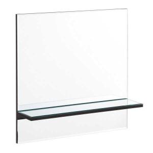 Bigbuy Home Crystal Dmf 45x11x45 Cm Wall Mirror Zilver