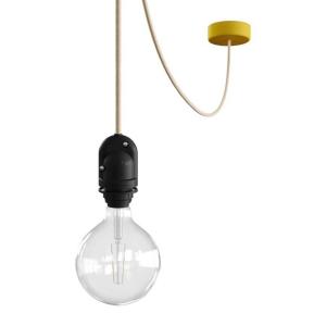 Creative Cables Eiva Hanging Lamp 5 M Geel