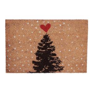 House Of Seasons Christmas Doormat Rood
