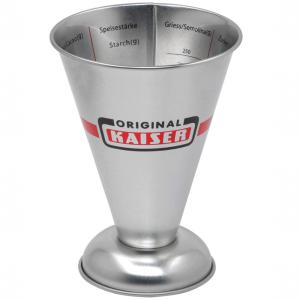 Kaiser Patisserie Measuring Cup Funnel-shaped Zilver