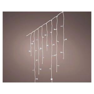 Lumineo Icicle Curtain Exterior Lights Cold Light 5.8 M Wit