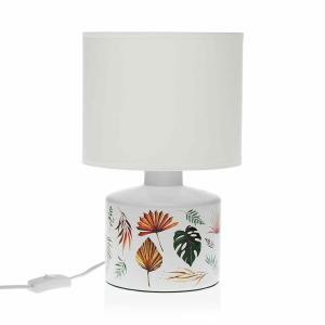 Versa Roxanne Ceramic Tela 22.5x35x22.5 Cm Table Lamp Wit