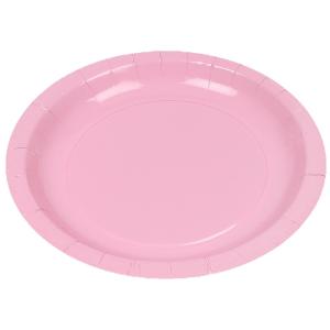 Best Products Green Cardboard Plates 20 Cm 10 Units Roze