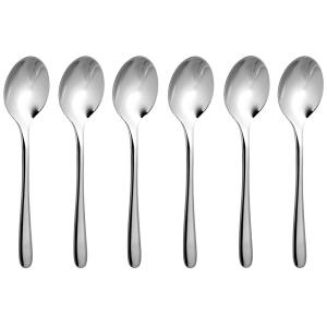 Sambonet Taste Mocca Spoon Set 6 Pieces Zilver