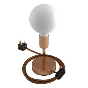 Creative Cables Alzaluce 10 Cm Table Lamp Bruin EU Plug