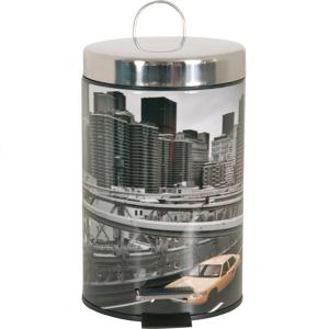 Msv 3l Ny Garbage Can Zilver