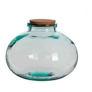 Mica Decorations Olly 29x23 Cm Round Glass Jar Transparant