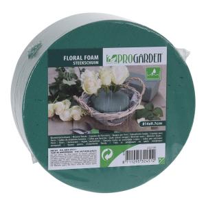 Pro Garden Cylindrical Foam Flower Center Groen