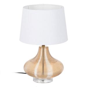Bigbuy Home Sintetic Metal Tissue 30x30x47 Cm Table Lamp Tr…