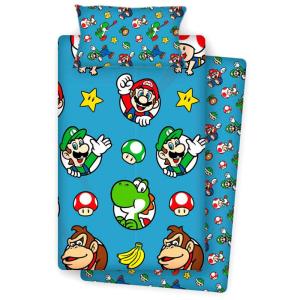 Nintendo Merchandising Super Mario Bros Set Of Sheets 90 Cm…