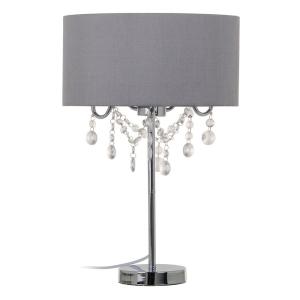 Bigbuy Home Metal 36x36x60 Cm Table Lamp Zilver