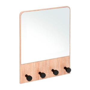 5 Five 83683 50x37x6 Cm Wall Mirror With Hanger Bruin