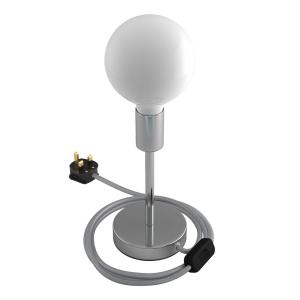 Creative Cables Alzaluce 15 Cm Table Lamp Zilver EU Plug