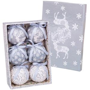 Fantastiko Box Decorated With 6 Christmas Balls Christmas 7…