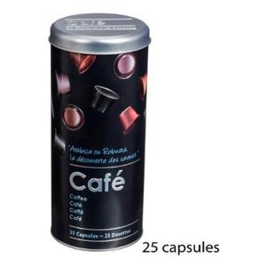Five Canister Coffee Capsules Zwart