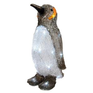 Lumineo Led Penguin Figure Zwart