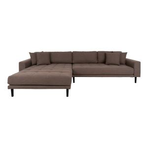 House Collection Hoekbank Milo Lounge Sofa Links Bruin