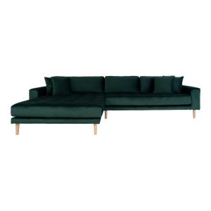 House Collection Velvet Hoekbank Milo Lounge Sofa Links Don…