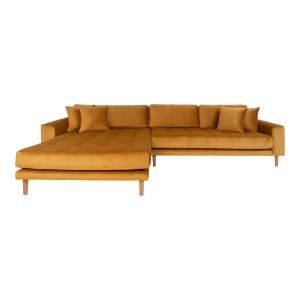 House Collection Velvet Hoekbank Milo Lounge Sofa Links Mos…