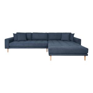 House Collection Hoekbank Milo Lounge Sofa Rechts Donker Bl…