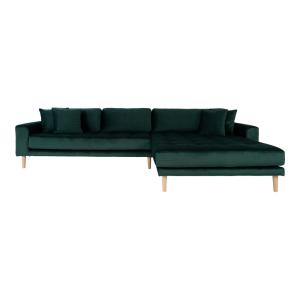 House Collection Velvet Hoekbank Milo Lounge Sofa Rechts Do…