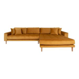 House Collection Velvet Hoekbank Milo Lounge Sofa Rechts Mo…
